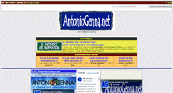 Desktop Screenshot of antoniogenna.net